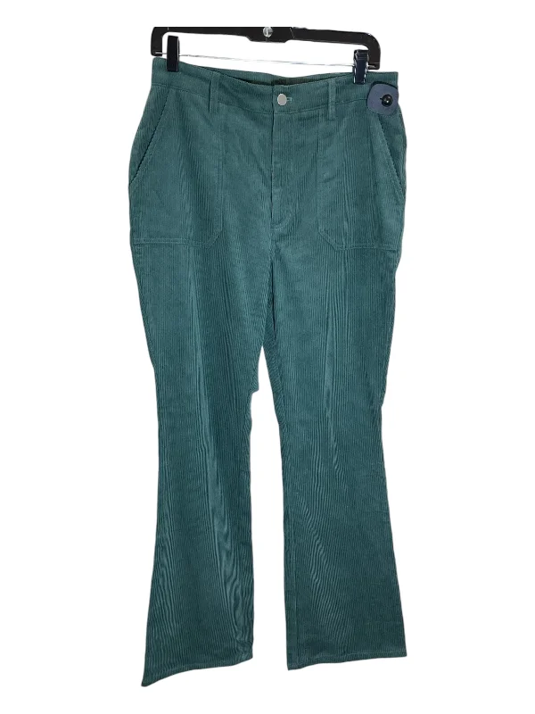 Pants Corduroy By Double Zero In Green, Size: M