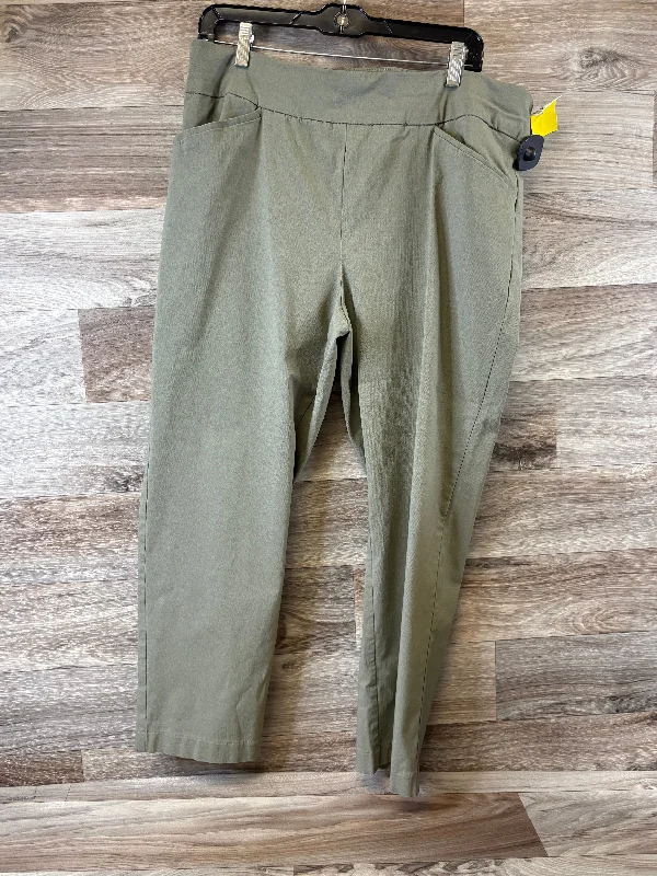 Pants Other By Chicos In Green, Size: Xl